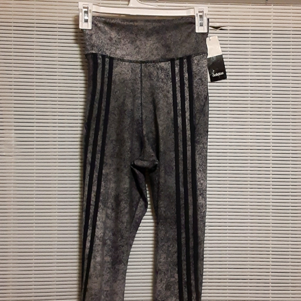 Adidas black and grey.